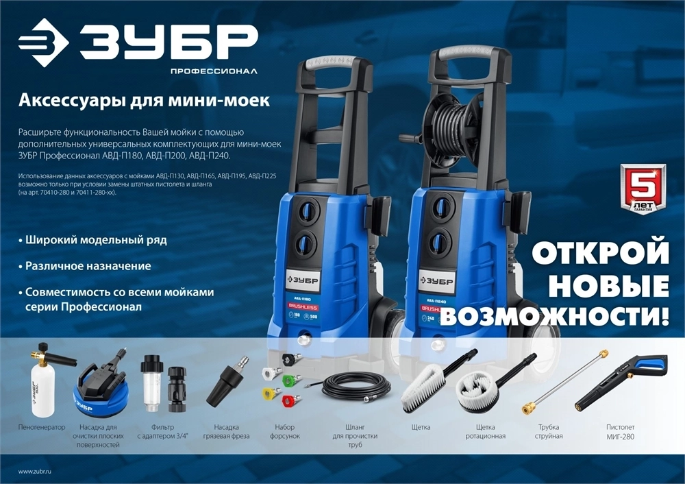 ЗУБР  универсальный фильтр для минимоек, адаптер 3/4″, Профессионал (70402-2) 70402-2