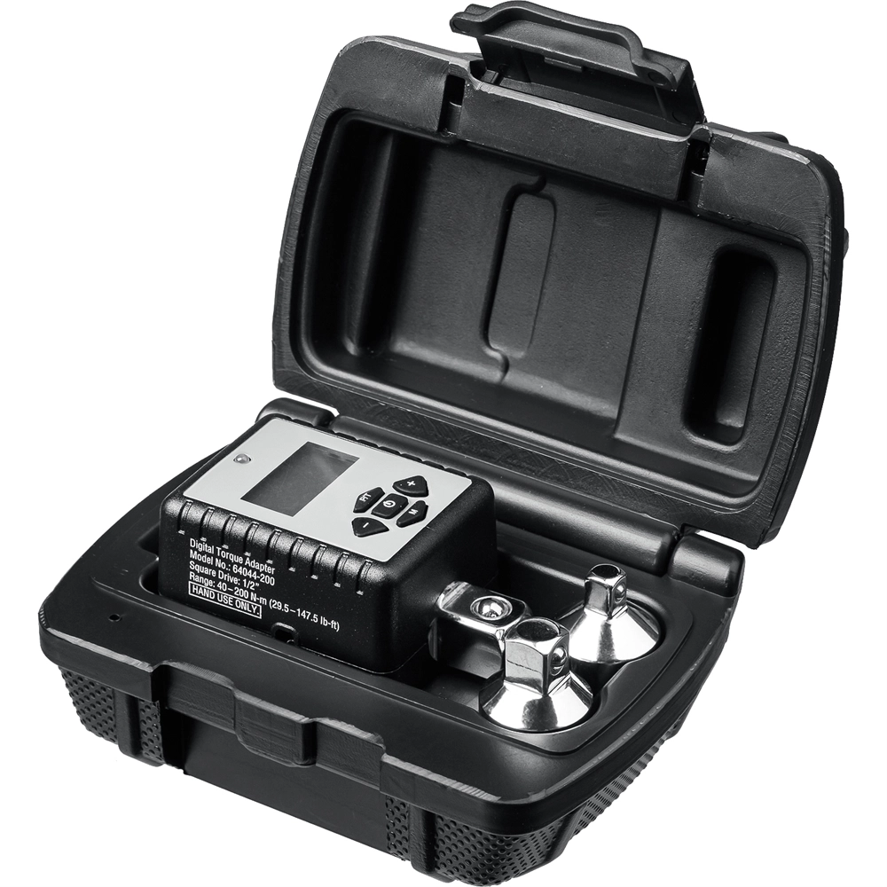 KRAFTOOL  GRAND, 1/2″, 40 - 200 Н·м, динамометрический адаптер с переходниками (64044-200) 64044-200