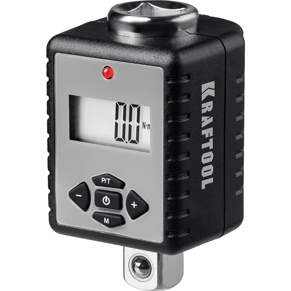 KRAFTOOL  GRAND, 1/2″, 40 - 200 Н·м, динамометрический адаптер с переходниками (64044-200) 64044-200