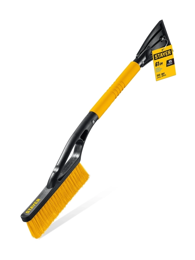 STAYER  SnowMax, 605 мм, со скребком, автомобильная щетка-сметка (61045) 61045_z01