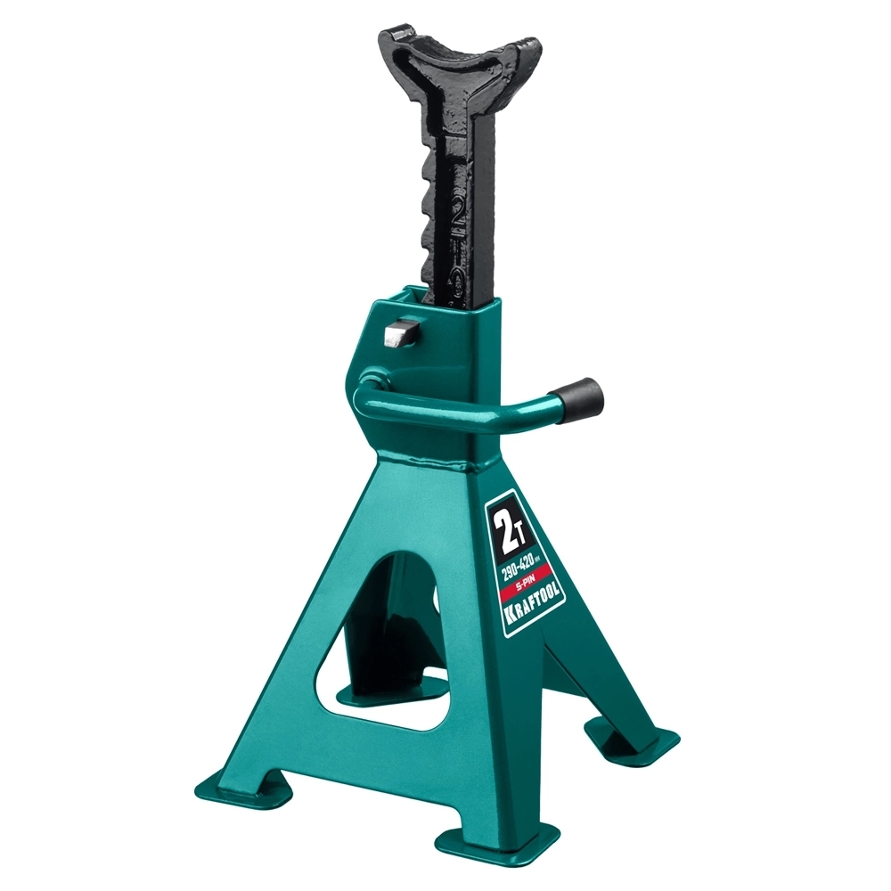 KRAFTOOL  S-PIN, 2 т, 290 - 420 мм, усиленная страховочная подставка со штифтом (43465-2) 43465-2
