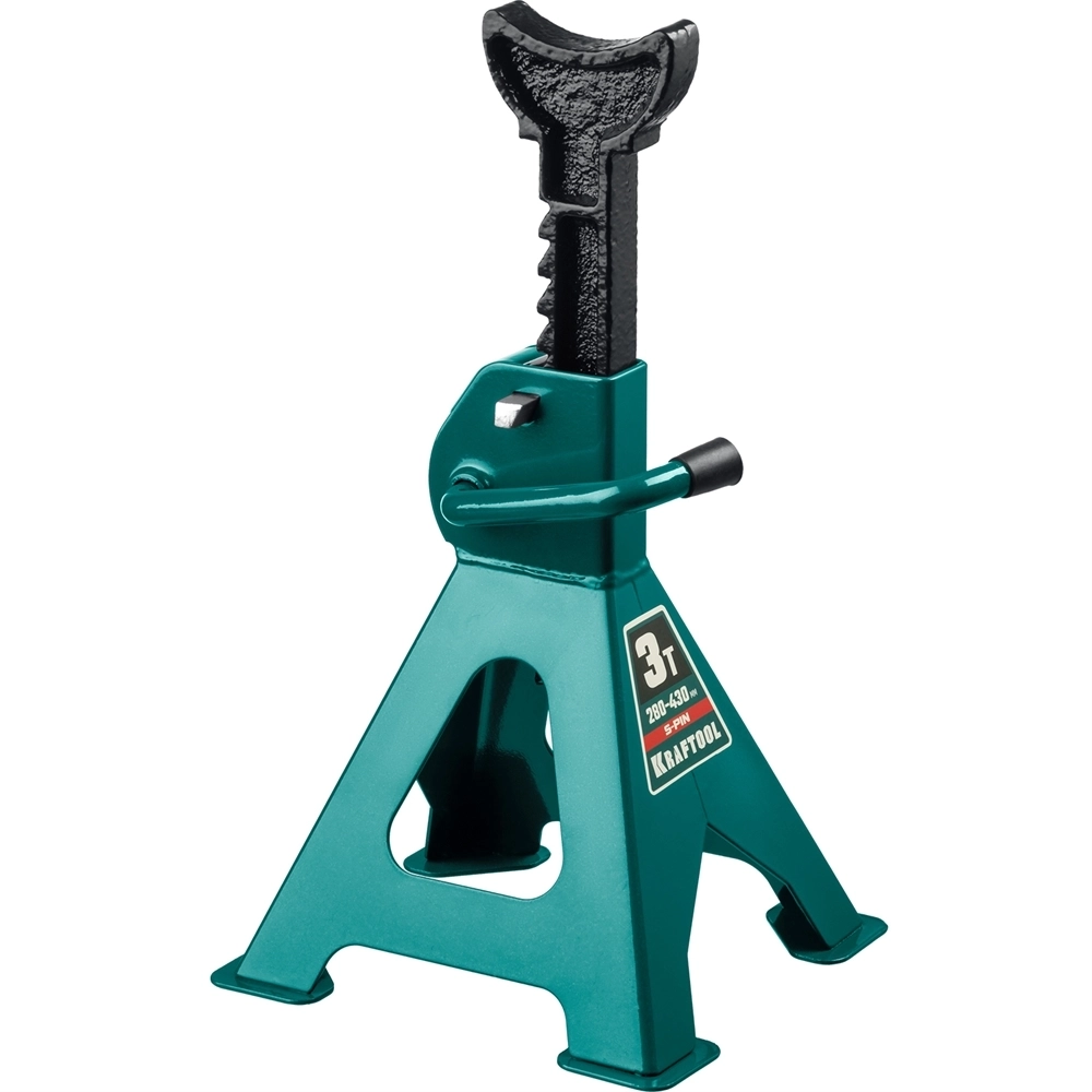 KRAFTOOL  S-PIN, 3 т, 280 - 430 мм, усиленная страховочная подставка со штифтом (43465-3) 43465-3
