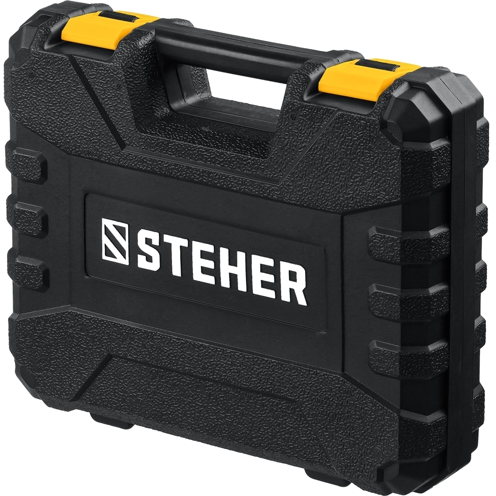 STEHER  V1, 20 В, 45 Н·м, 2 АКБ (2 А·ч), бесщеточная дрель-шуруповерт, кейс (CDB-200-2) CDB-200-2