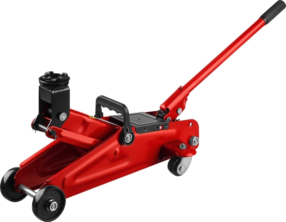 STAYER  R-22 RED FORCE, 2 т, 125 - 320 мм, подкатной домкрат для легковых а/м, Professional (43152-2) 43152-2