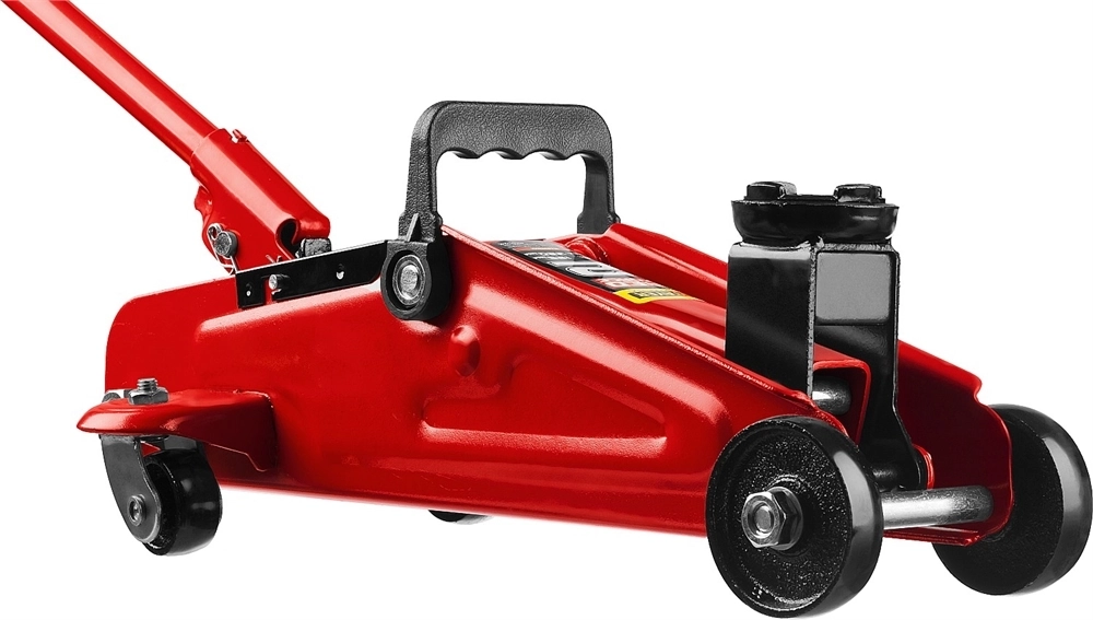 STAYER  R-22 RED FORCE, в кейсе, 2 т, 125 - 320 мм, подкатной домкрат для легковых а/м, Professional (43152-2-K) 43152-2-K