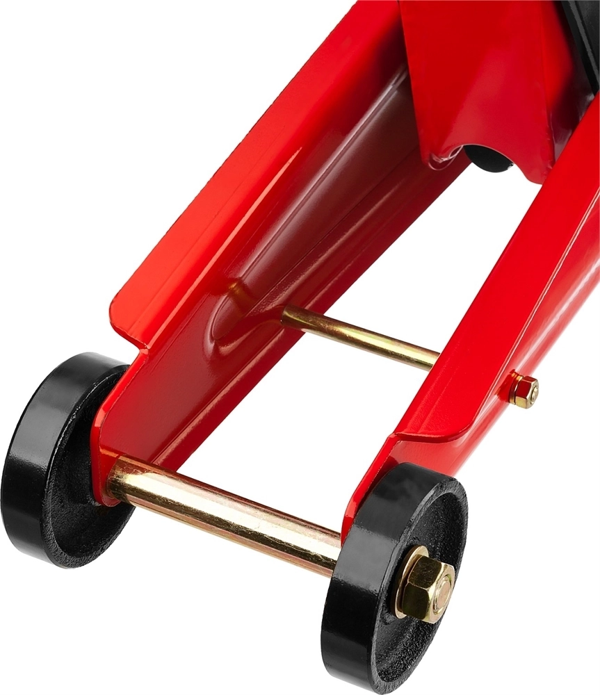 STAYER  R-55 RED FORCE, 3 т, 155 - 545 мм, подкатной домкрат с высоким подъемом, Professional (43157-3) 43157-3