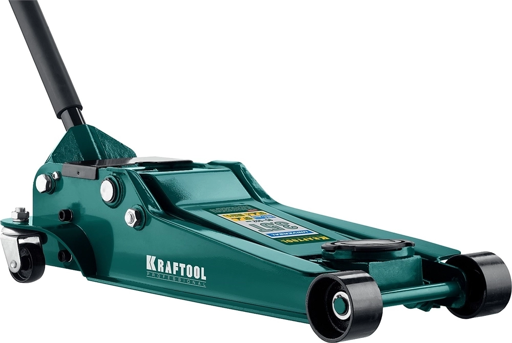 KRAFTOOL  UNIVERSAL, 3.5 т, 95 - 552 мм, для СТО, универсальный подкатной домкрат (43454-3.5) 43454-3.5