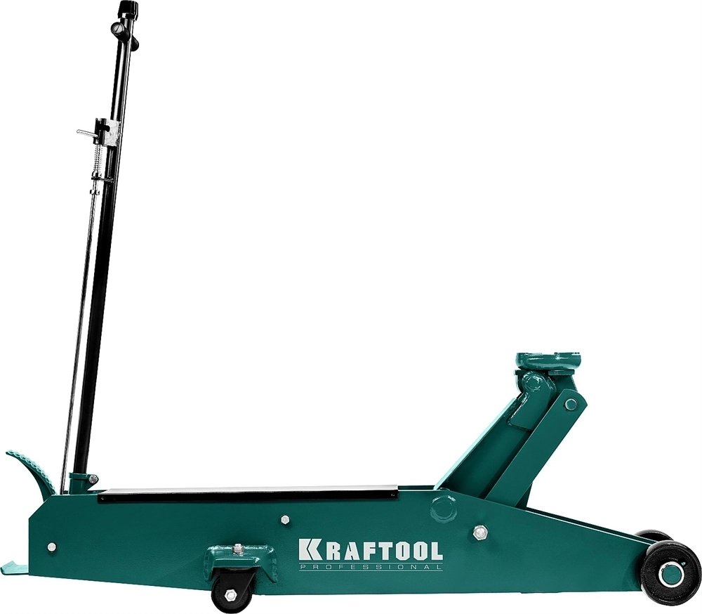 KRAFTOOL  HIGH-LIFT, 10 т, 160 - 560 мм, для тяжелой техники, подкатной домкрат (43455-10) 43455-10