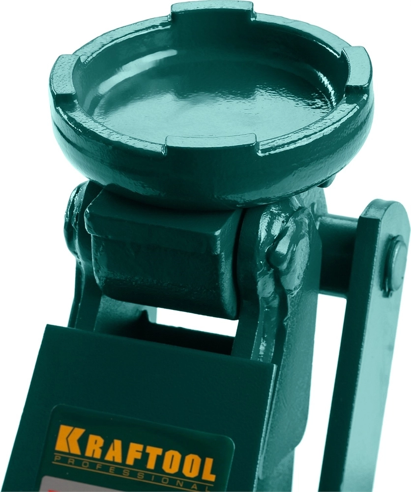KRAFTOOL  HIGH-LIFT, 10 т, 160 - 560 мм, для тяжелой техники, подкатной домкрат (43455-10) 43455-10
