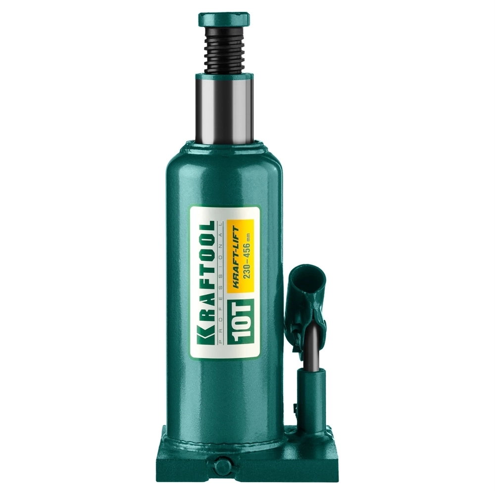 KRAFTOOL  KRAFT-LIFT, 10 т, 230 - 460 мм, бутылочный гидравлический домкрат (43462-10) 43462-10_z01
