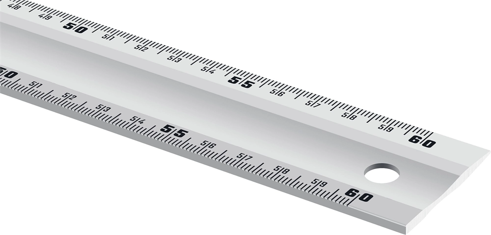 STAYER  1.0 м, алюминиевая линейка, Professional (34383-100) 34383-100