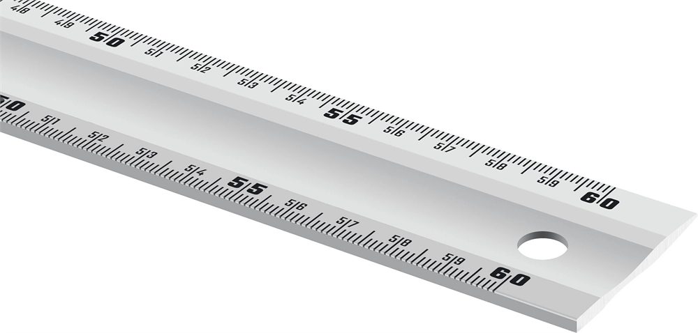 STAYER  0.6 м, алюминиевая линейка, Professional (34383-60) 34383-60