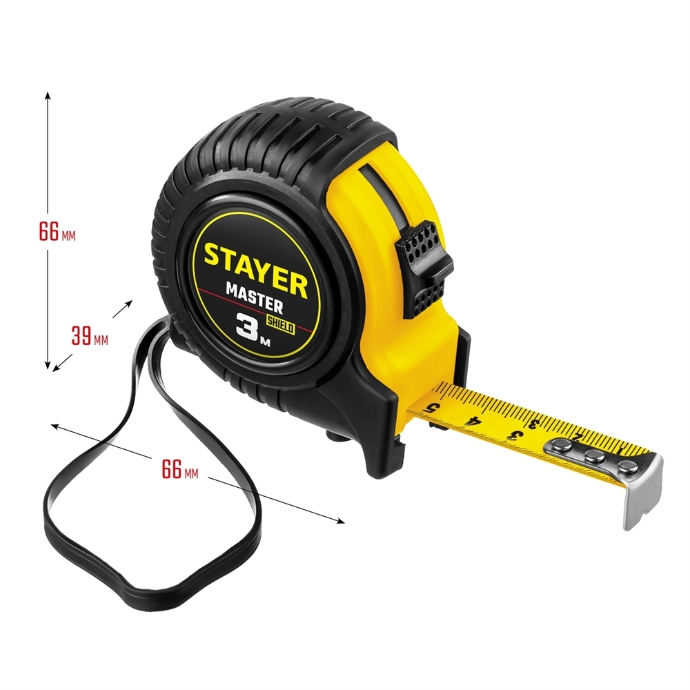 STAYER  3 м х 16 мм, рулетка (34025-03) 34025-03_z01