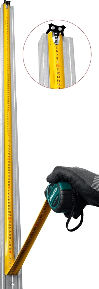 KRAFTOOL  Extrem, 5 м х 32 мм, рулетка со сверх широким полотном (34127-5) 34127-5