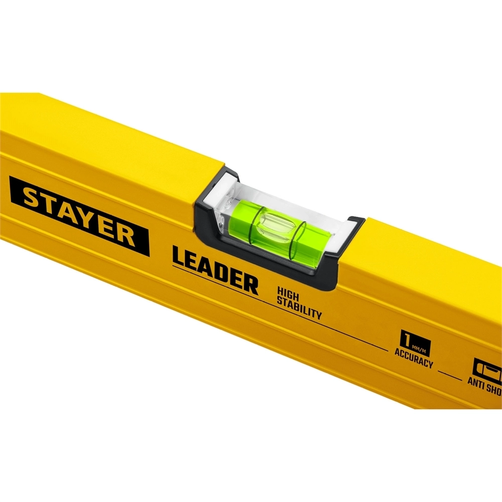 STAYER  LEADER, 400 мм, усиленный профиль, уровень с поворотным глазком (3466-040) 3466-040_z01