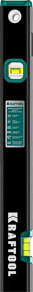 KRAFTOOL  800 мм, с зеркальным глазком, уровень (34781-80) 34781-80