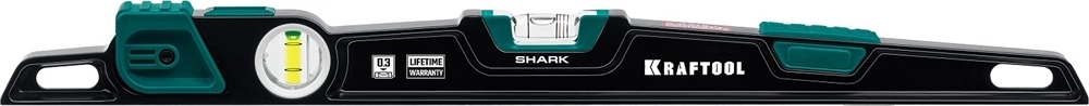 KRAFTOOL  A-RATE CONTROL Shark, 600 мм, с инновационным зеркальным глазком, литой уровень (34920-60) 34920-60