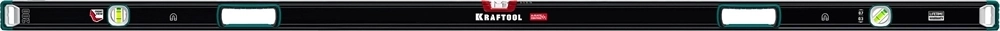 KRAFTOOL  A-RATE CONTROL, 2000 мм, точность 0.3 мм/м, с зеркальным глазком, сверхпрочный магнитный уровень (34988-200) 34988-200
