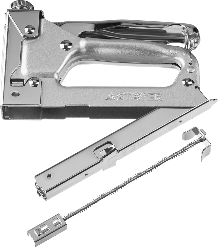 STAYER  Pro-53, тип 53 (A/10/JT21) 23GA (4 - 14 мм), усиленный степлер для скоб, Professional (3150) 3150_z01