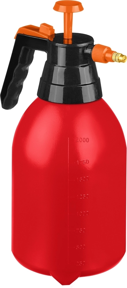 GRINDA  PS-2, 2 л, ручной, колба из полиэтилена, помповый опрыскиватель (425053) 425053