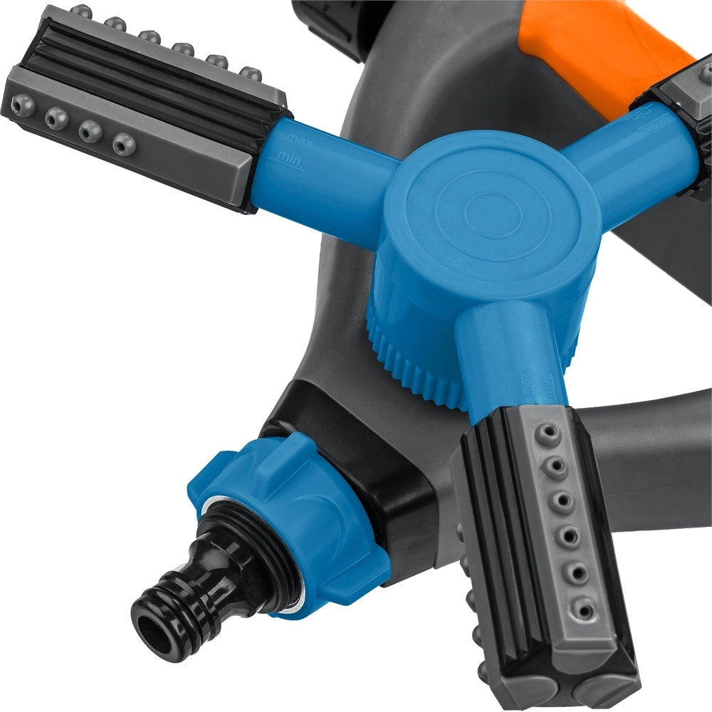GRINDA  RR-Pro, 3 сопла, на подставке с колёсиками, ударопрочный пластик, круговой распылитель, PROLine (429317) 429317
