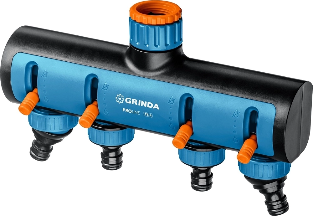 GRINDA  TS-4, 3/4″ - 1″, четырехканальный, с внутренней резьбой, поливочные распределители, PROLine (8-426313) 8-426313_z02