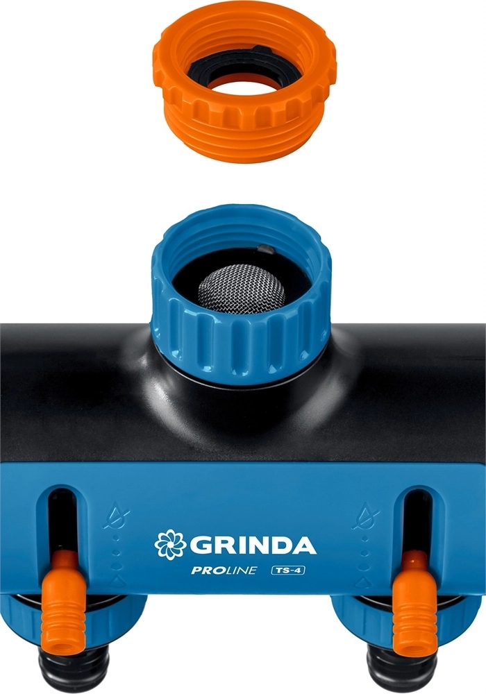 GRINDA  TS-4, 3/4″ - 1″, четырехканальный, с внутренней резьбой, поливочные распределители, PROLine (8-426313) 8-426313_z02