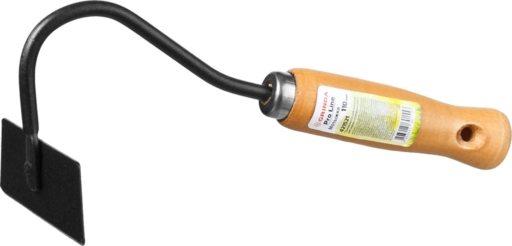 GRINDA  ProLine 40х110х250 мм, деревянная ручка, мотыжка (421521) 421521