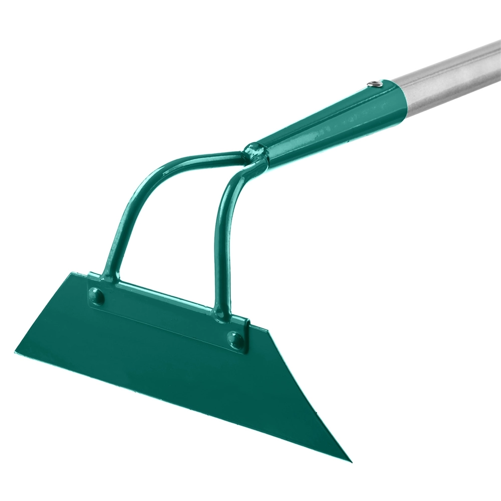 GRINDA PH-215 ALU, 215 х 65 х 1465 мм, трапециевидный профиль, углеродистая сталь, антикор. покрытие, алюминиевый черенок, мотыга, PROLine (39595) zb  39595
