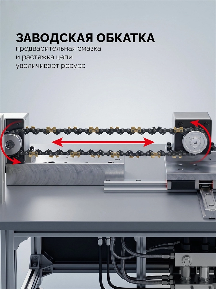 STEHER тип 23, 20 см, шаг 1/4″, паз 1.1 мм, 45 звеньев, цепь (75323-20) zb  75323-20