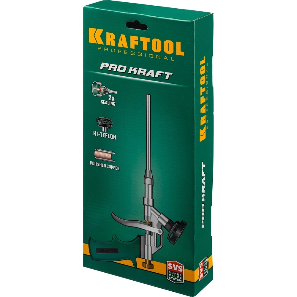 KRAFTOOL  ProKraft, тефлоновый пистолет для монтажной пены (0685_z04) 0685_z04