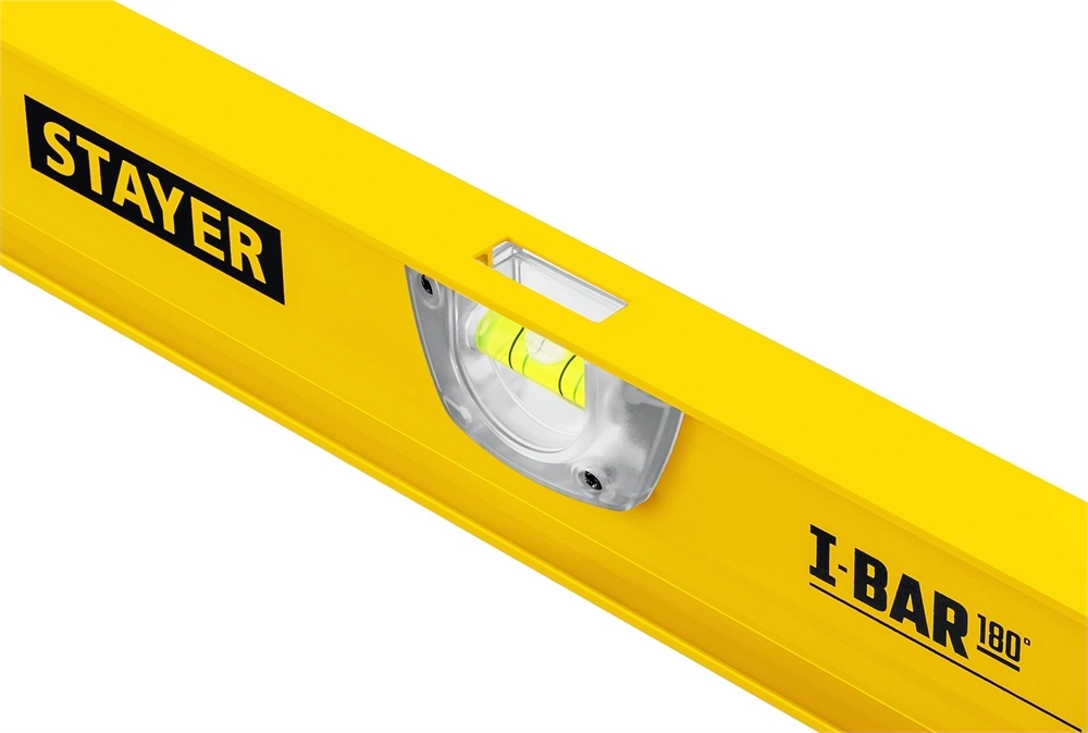 STAYER I-Bar 180˚, 2000 мм, двутавровый, уровень с поворотным глазком (3470-200) zb  3470-200_z02
