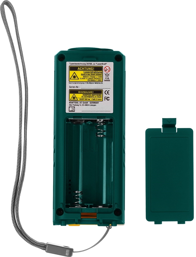 KRAFTOOL Laser-Kraft, 5 см - 70 м, лазерный дальномер (34760) zb  34760_z01
