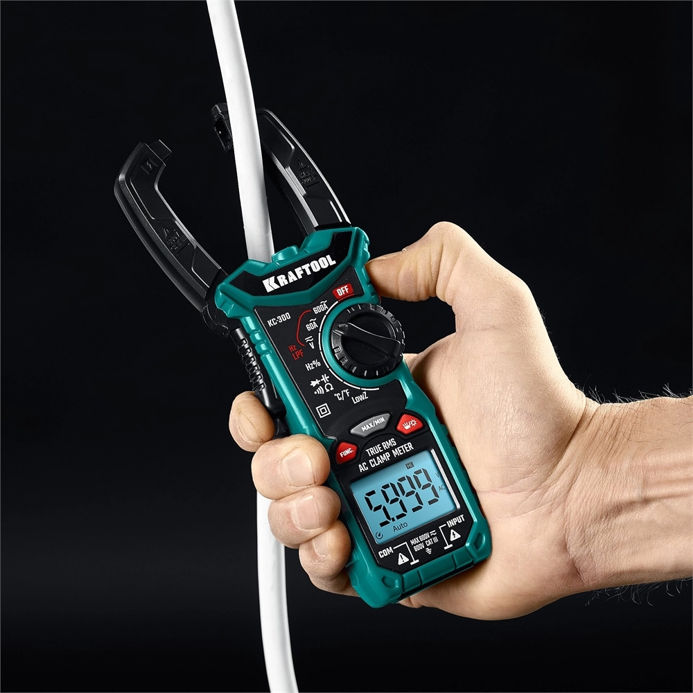 KRAFTOOL KC-300 Цифровые токовые клещи (59832) zb  59832