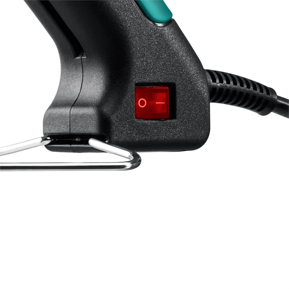 KRAFTOOL  Industrial 400, d 11 - 12 мм, 50 г/мин, 130 - 230°C, электрический термоклеевой пистолет (06843-300-12) 06843-300-12
