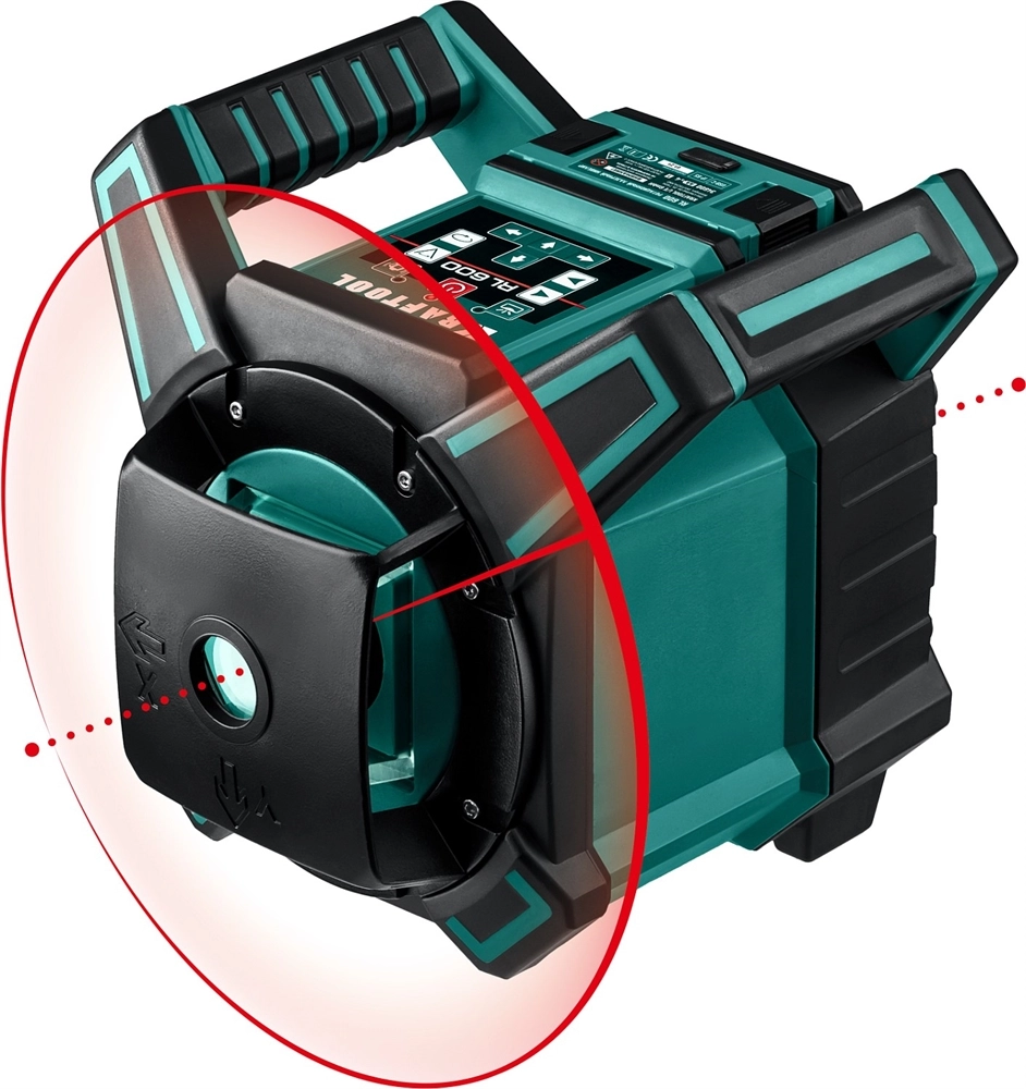 KRAFTOOL RL600, 600 м, ротационный лазерный нивелир (34600) zb  34600_z01