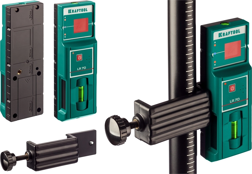 KRAFTOOL LR 70, детектор для линейного нивелира (34607) zb  34607