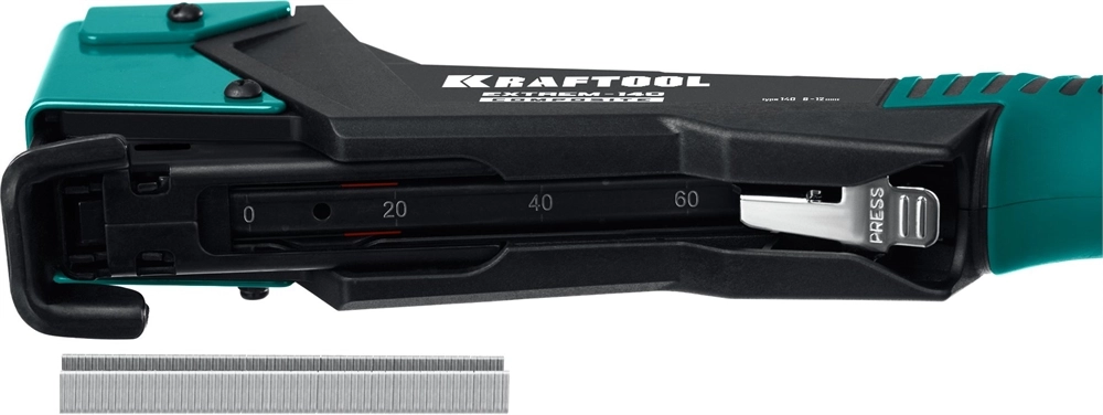 KRAFTOOL EXTREM-140 тип 140 (G/11/57) 20GA (6-12мм), композитный сверхлёгкий скобозабиватель (3154) zb  3154