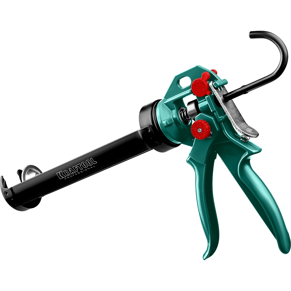 KRAFTOOL EXPERT 4-in-1 310 мл, антикапельная система, регулировка силы давления, усиленный скелетный поворотный пистолет для герметика (06675) zb  6675