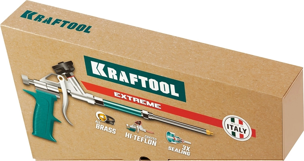 KRAFTOOL EXTREME, полностью разборный обслуживаемый пистолет для монтажной пены (06800) zb  6800
