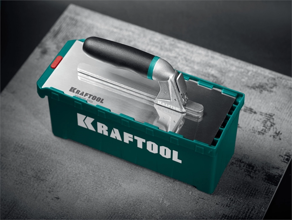 KRAFTOOL 280х115 мм, набор нержавеющих гребенок (6шт) со сменной 2к ручкой, в пластиковом кейсе (33268-H6) zb  33268-h6
