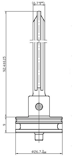 ЗУБР Т300-30, сменный боек для нейлера 31932, Профессионал (31932-PK) zb  31932-pk
