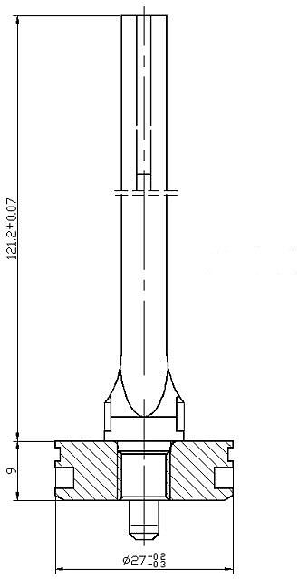 ЗУБР Т55/300, сменный боек для нейлера-степлера 31937, Профессионал (31937-PK) zb  31937-pk