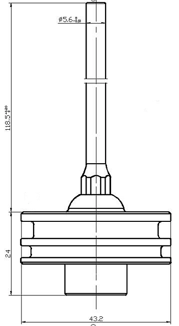 ЗУБР CNW-57, сменный боек для барабанного нейлера 31910, Профессионал (31910-PK) zb  31910-pk