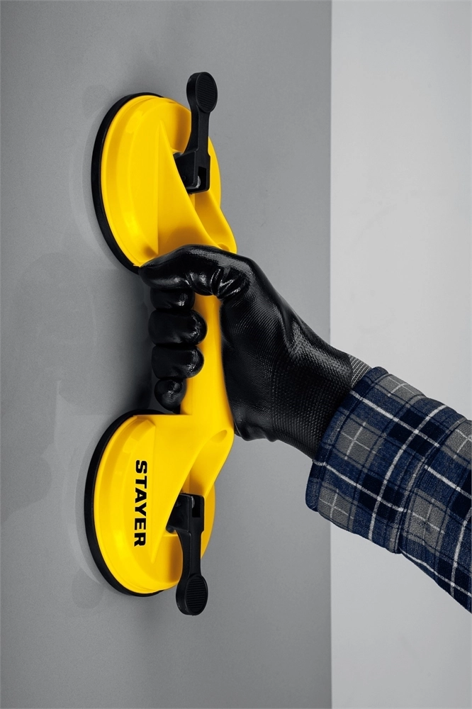 STAYER  MAXLift, 80 кг, двойной пластмассовый стеклодомкрат (33718-2) 33718-2