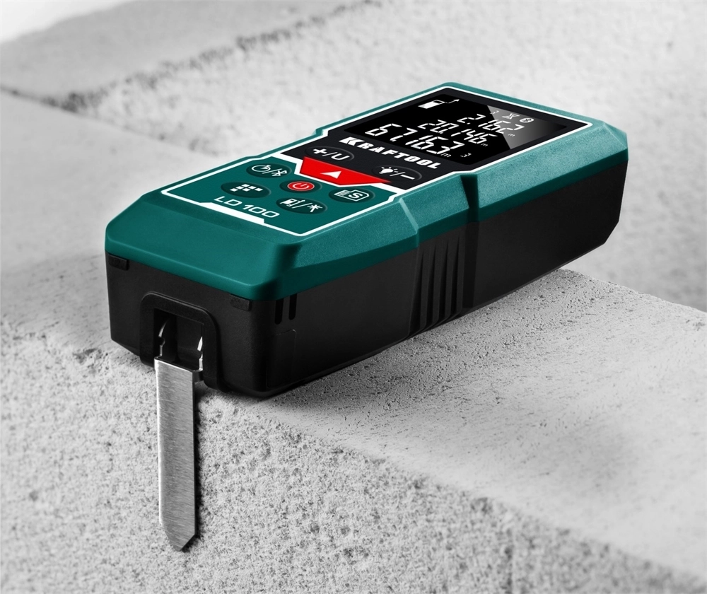 KRAFTOOL  LD-100, 5 см - 100 м, лазерный дальномер (34765) 34765