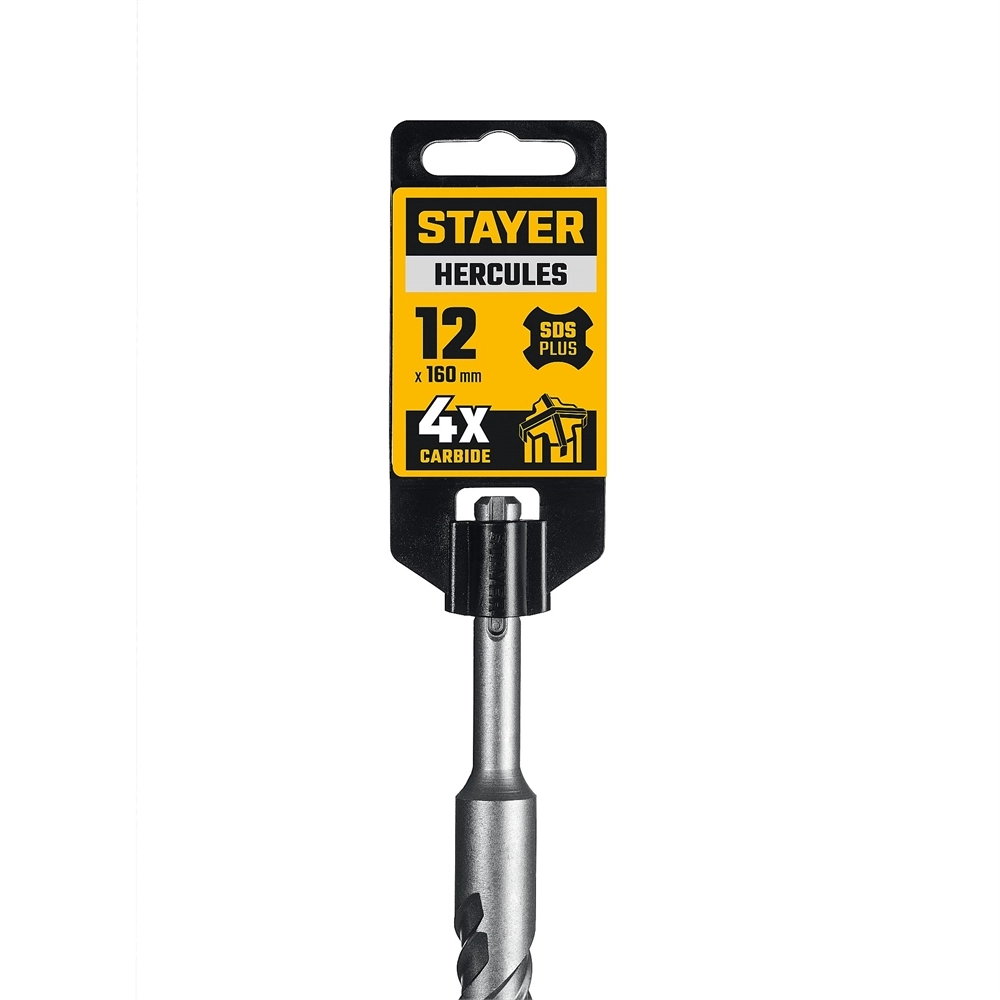 STAYER HERCULES-4Х 12x160 мм, SDS-plus бур (29290-160-12) zb  29290-160-12