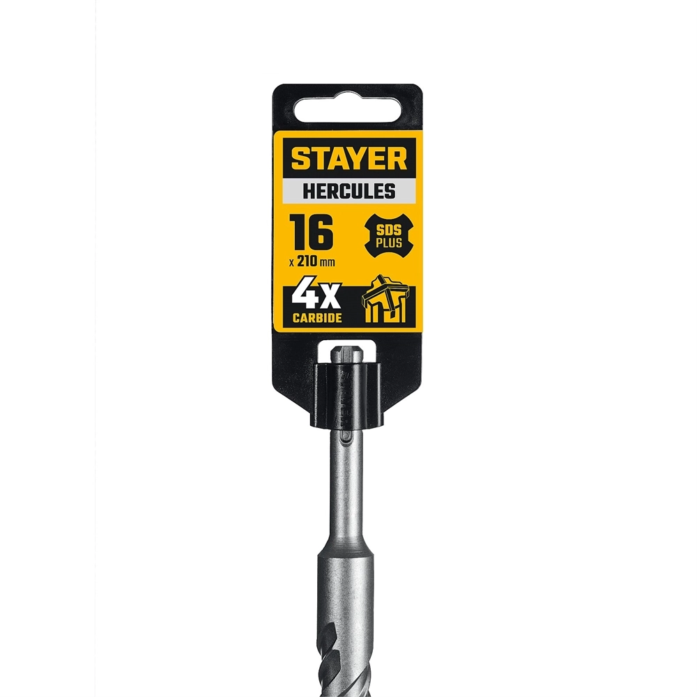 STAYER HERCULES-4Х 16x210 мм, SDS-plus бур (29290-210-16) zb  29290-210-16
