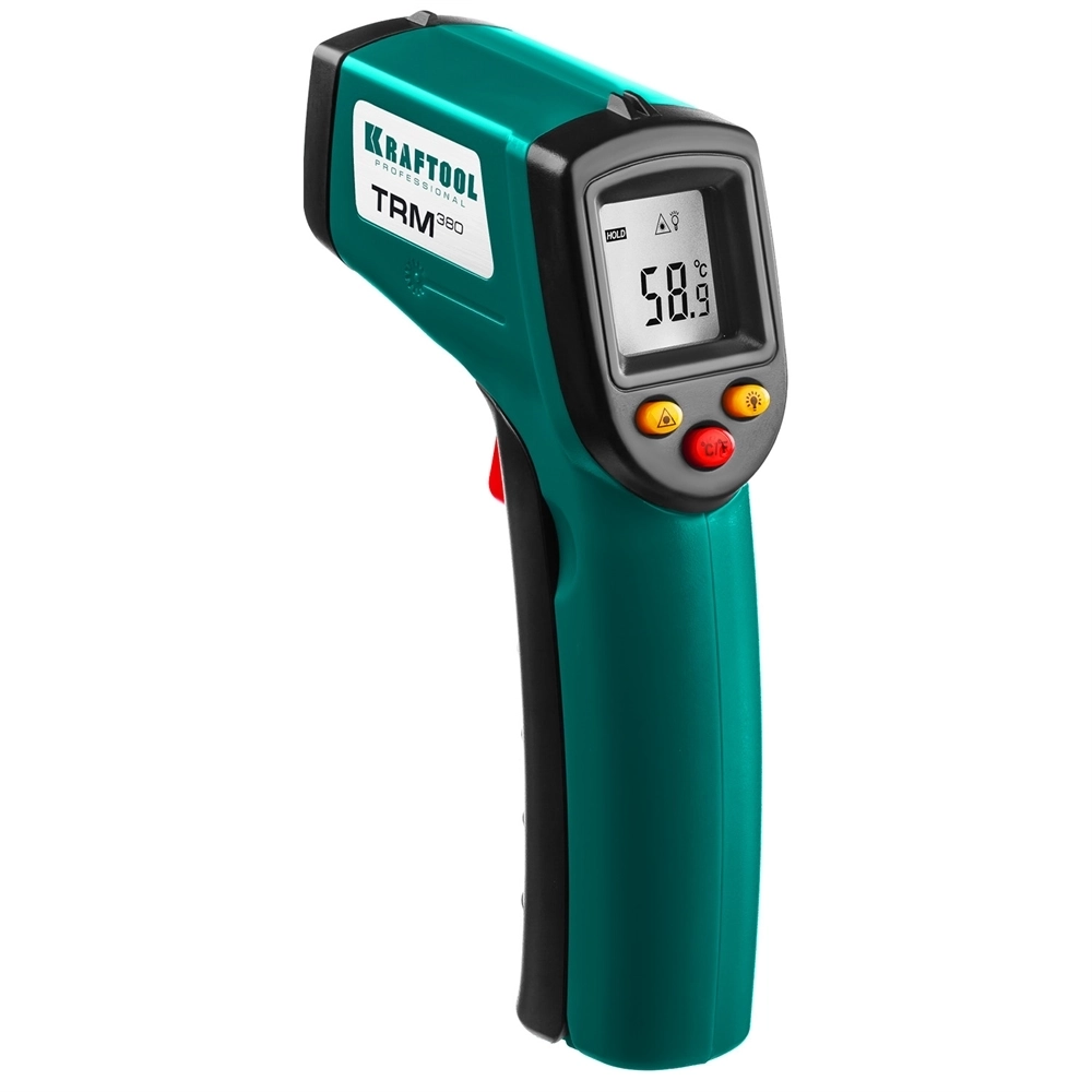 KRAFTOOL  TRM-380, -50° +380°С, пирометр инфракрасный (45707-380) 45707-380