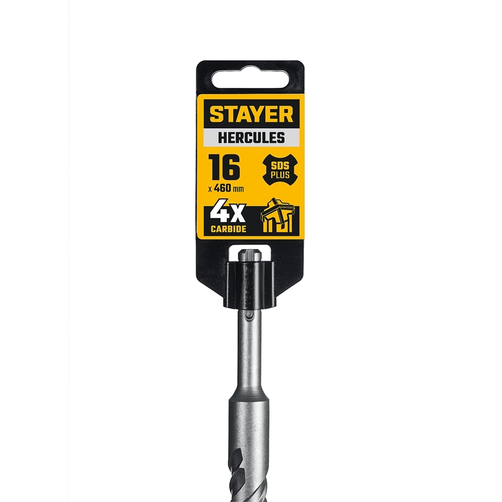 STAYER HERCULES-4Х 16x460 мм, SDS-plus бур (29290-460-16) zb  29290-460-16